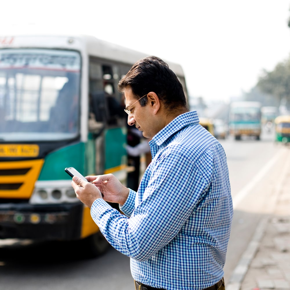 Paying for public transportation using mobile payments